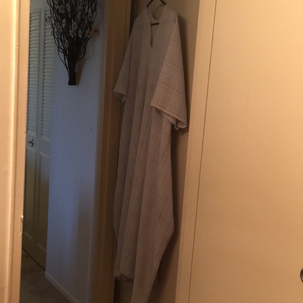 Sky blue kaftan/Abaya/dress XL 16-18 NEw Handmade